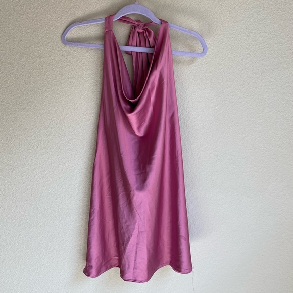 Dresses & Skirts - pink slip dress!